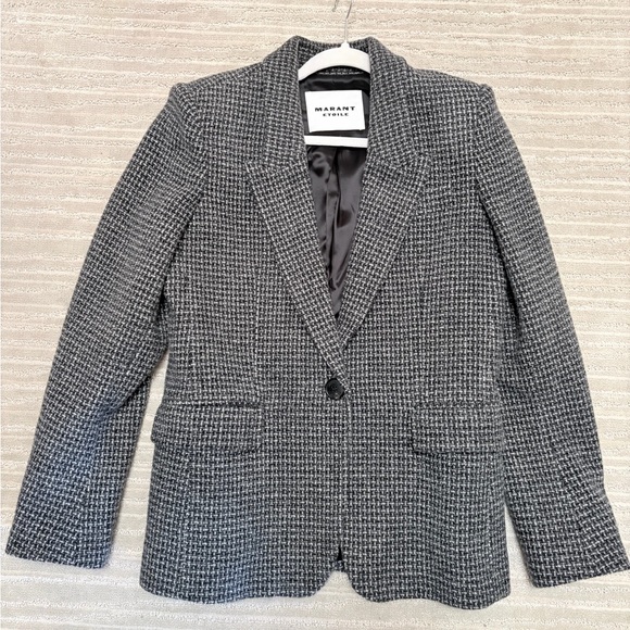 Isabel Marant Etoile Kerstin Wool Blazer. - Picture 7 of 7